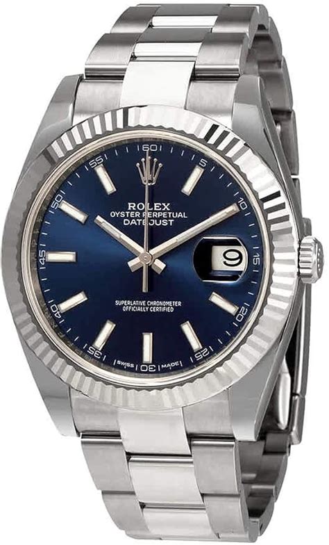 blue rolex oyster perpetual date|Rolex datejust 41mm price.